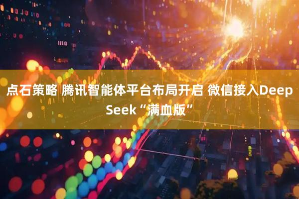 点石策略 腾讯智能体平台布局开启 微信接入DeepSeek“满血版”